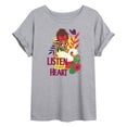 thumbnail image 1 of Encanto - Listen To Your Heart Dolores - Juniors Ideal Flowy Muscle T-Shirt, 1 of 5