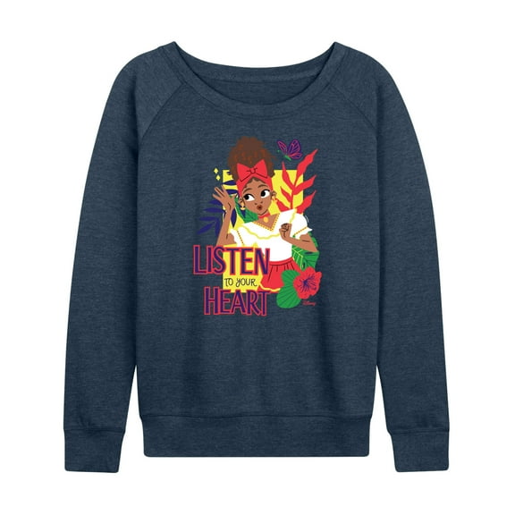Encanto - Listen To Your Heart Dolores - Women's Lightweight French Terry Long Sleeve Shirt