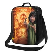 Encanto Lunch Bag Anime Lunch Tote Bag Reusable Insulated Lunch Box For Boys Girls Portable Lunch Bento Box For School College Work Office Picnic 10.5*8*4.5 Inch