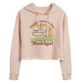 thumbnail image 1 of Encanto - Magic Awaits You  - Juniors Cropped Pullover Hoodie, 1 of 5