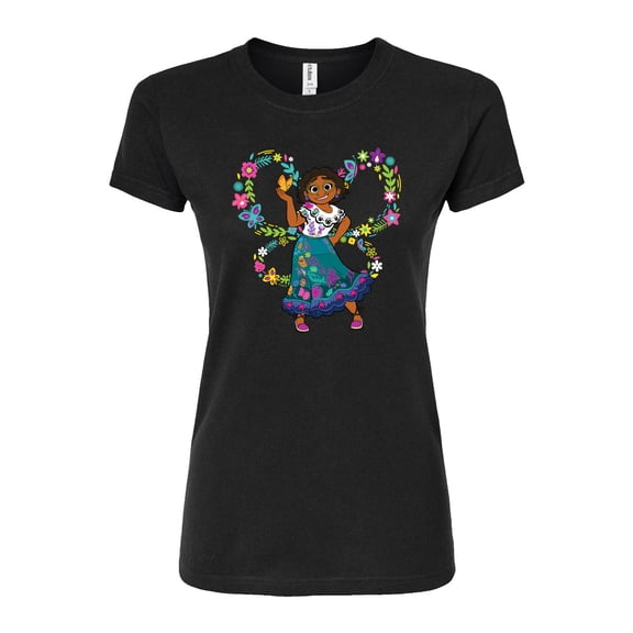 Encanto - Mirabel Butterfly Wings - Juniors Fitted Graphic T-Shirt