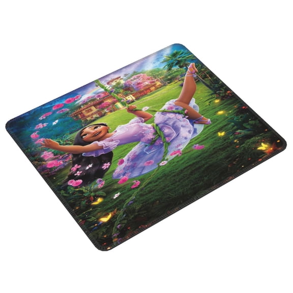 Encan-t Mousepad Rectangle Cartoon Printed Non-Slip Rubber Base Mouse Pad