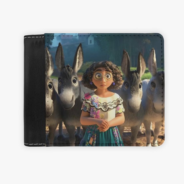 Encanto New men's wallet printed on one side effect