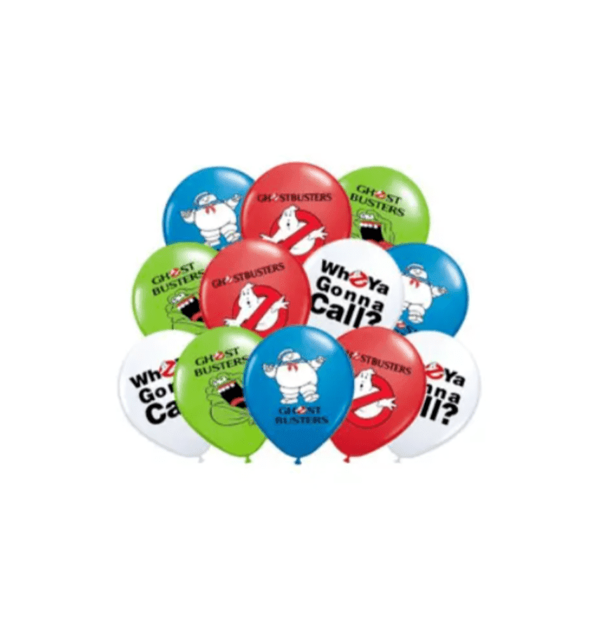 BGBCOSTUME Ghostbusters Balloons Bouquet - 10 pcs Latex Balloons