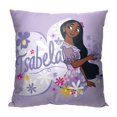 thumbnail image 1 of Encanto Perfect Isabela Disney Kids Pillow, 18 x 18 inches Purple, 1 of 3