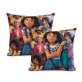 Encanto Pillowcase Set Anime Throw Pillow Cover 2 Pieces Christmas