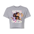 thumbnail image 1 of Encanto - Sister Goals - Juniors Cropped Cotton Blend T-Shirt, 1 of 5