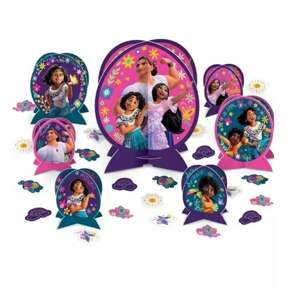 Encanto Disney Movie Madrigal Birthday Party Centerpiece Table Decorating Kit