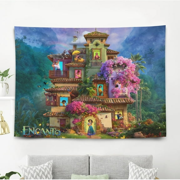 Encanto Tapestry Wall Hanging for Bed Room Wall Decoration Birthday Gift