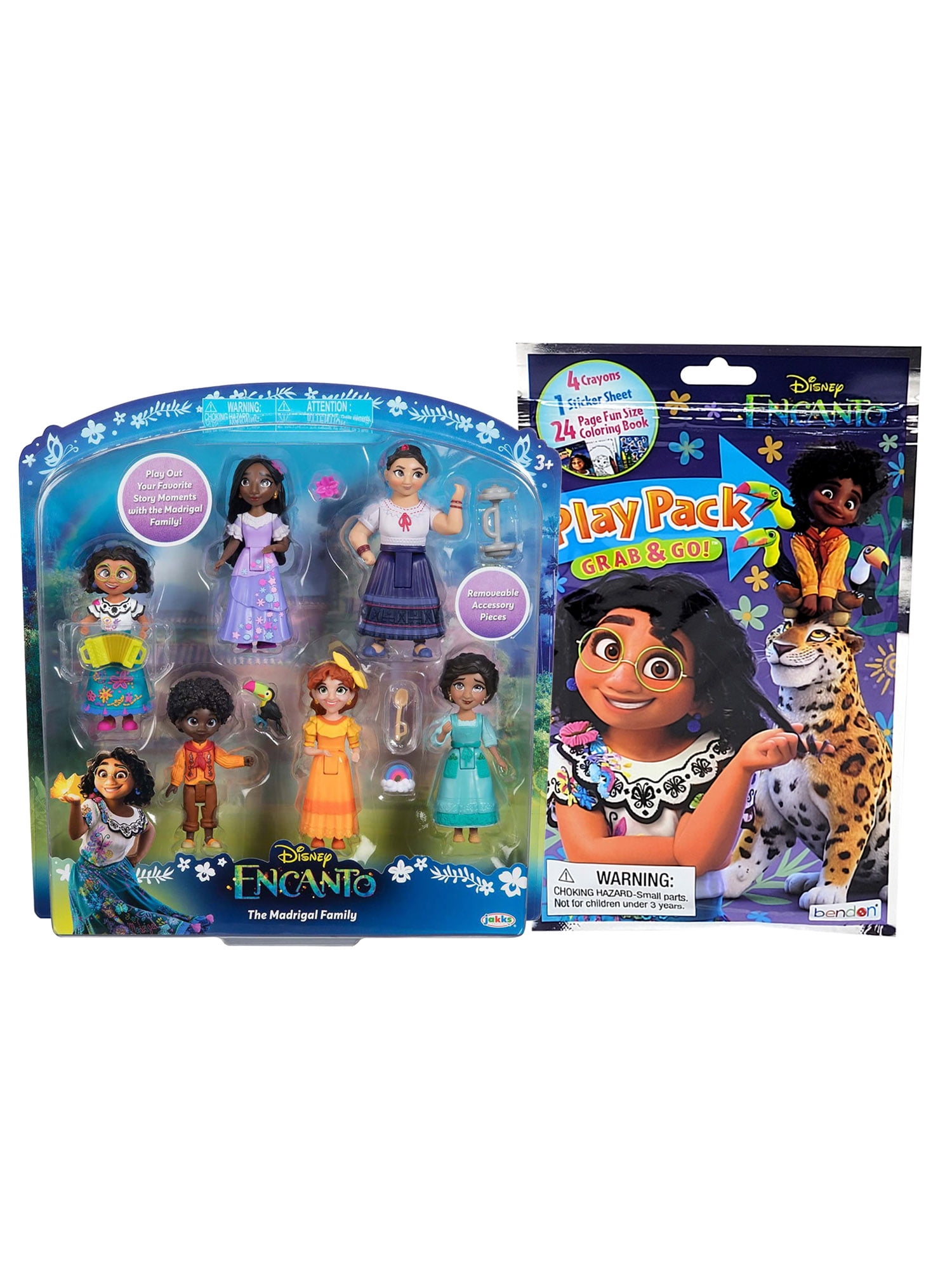 Disney Encanto Movie Figurine Playset Collection Mirabel Luisa Madrigal 5  Pack