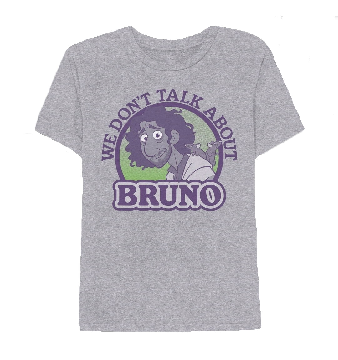 Encanto We Don't Talk About Bruno Grey Graphic T-Shirt - Small ...