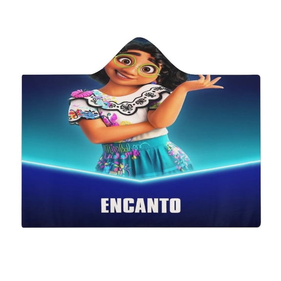 Encan-t Wearable Fleece Blanket Hoodie Cloak Hooded Blanket 40"x50"