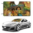 thumbnail image 1 of Encanto Windshield Sun Shade, Front Foldable Windshield Sunshade, Car Sun Shade Windshield Blocks UV Rays, Keep Car Interior Cool 55"x30", 1 of 8