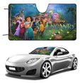 thumbnail image 1 of Encanto Windshield Sun Shade, Front Foldable Windshield Sunshade, Car Sun Shade Windshield Blocks UV Rays, Keep Car Interior Cool 55"x30", 1 of 8