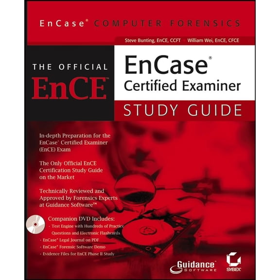 Pre-Owned The Official ENCE EnCase Certified Examiner Study Guide: EnCase Computer Forensics [With CDROM] (Paperback) 0782144357 9780782144352