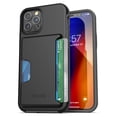 thumbnail image 1 of Encased Apple iPhone 12 Pro Max Wallet Case (2020) Protective Cover with Card Holder Slot (3 Credit Cards Capacity) Black, 1 of 7