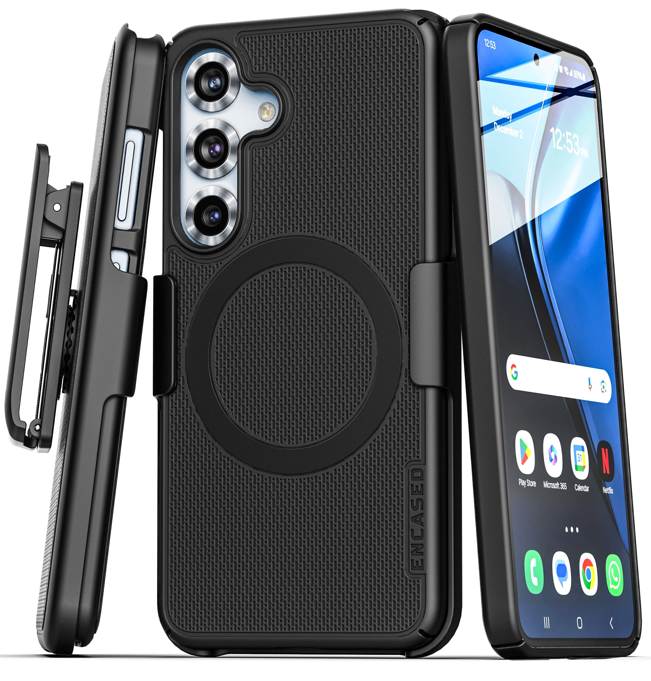 Encased Belt Clip Case for Samsung Galaxy S25 Plus, (SlimLine Series ...