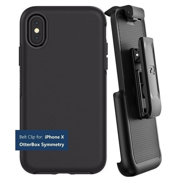 Encased Belt Clip Holster for Otterbox Symmetry Series - Apple iPhone X /iPhone Xs (case not Included) (Legacy Model only not Compatible with New Slim Design)