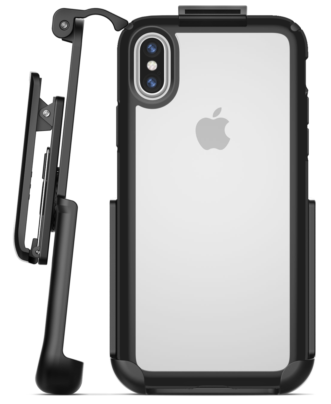 Encased Belt Clip Holster For Speck Presidio Pro IPhone XR Case - Black