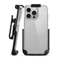 thumbnail image 1 of Encased Belt Clip Holster for Spigen Ultra Hybrid Case Compatible with iPhone 13 Pro (Case not Included), 1 of 8