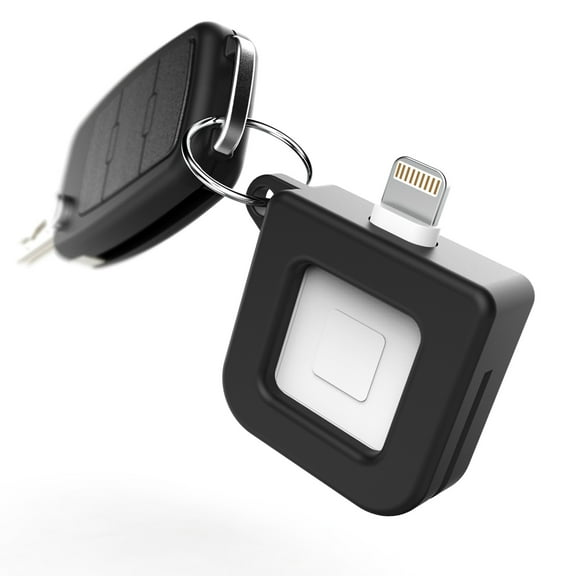 Encased Case Designed for Mini Square Reader for MagStripe (Lighting and 3.5mm Connectors) 2-Piece Holder with Keyring Hole