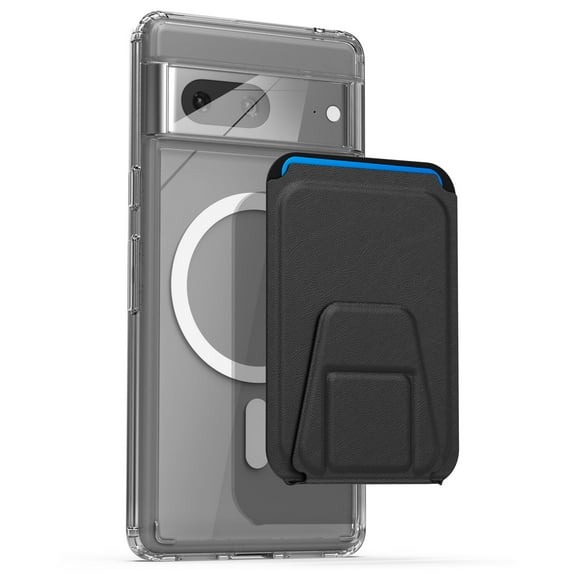 Encased Clear Back Designed for Google Pixel 7 Case, Magnetic Phone Case Compatible with MagSafe Charging & Accessories