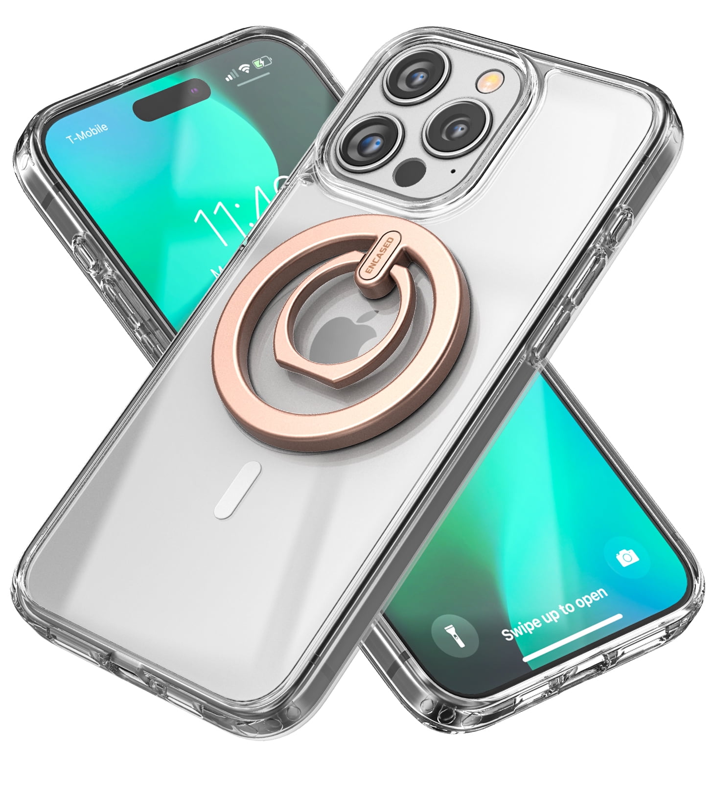 Iphone 13 Magsafe Loopy Case Gold Iphone Clear Loopy Case Encased