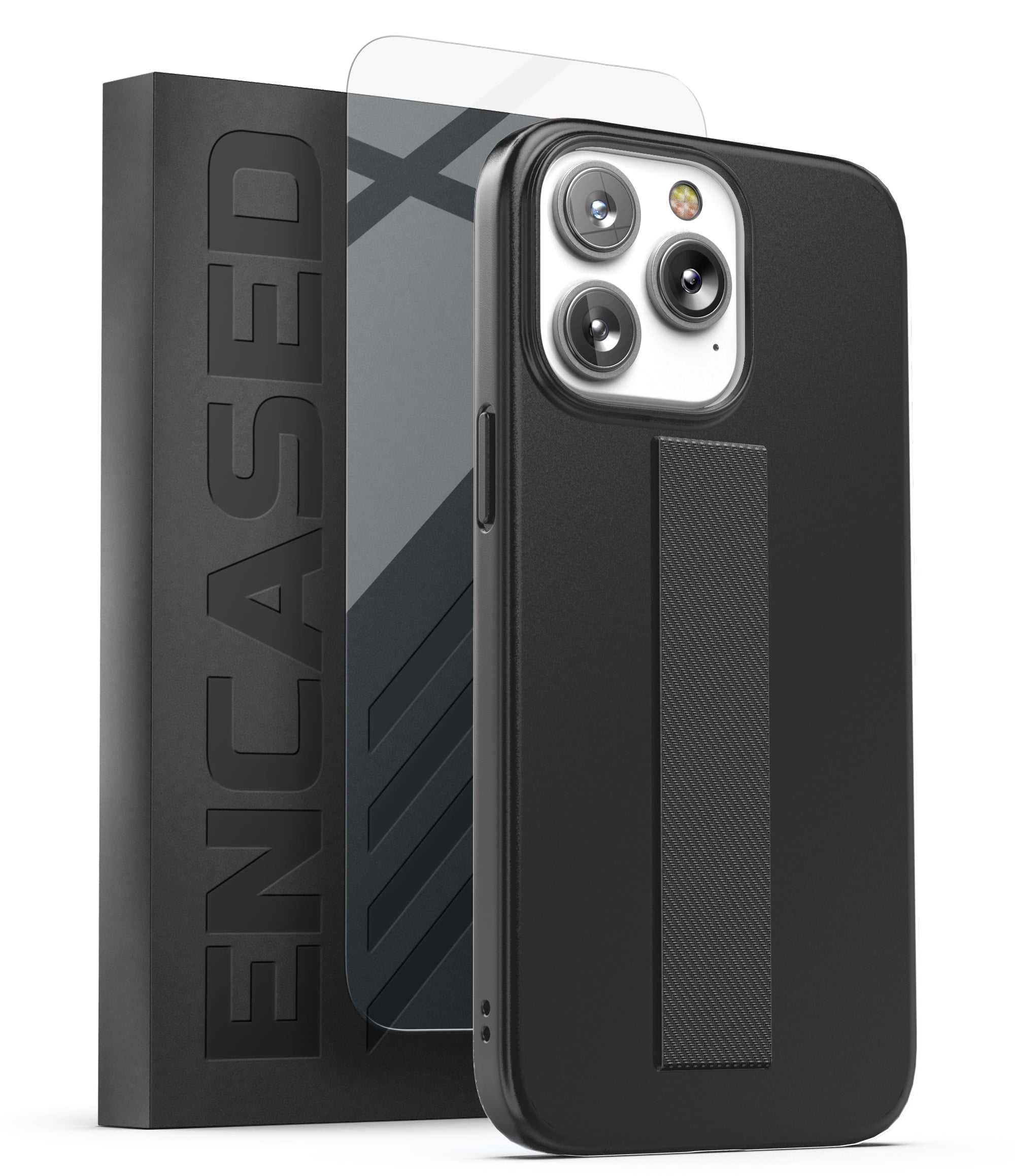 誕生日プレゼント Bando-Series iPhone 14 PRO Case with Finger Loop, Hand Strap iPhoneアクセサリー