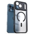 thumbnail image 1 of Encased for iPhone 17 Pro Max Magnetic Case (SlimShield) - Thin Profile Hybrid Case with Camera Lens Protection - Compatible with MagSafe (Translucent), 1 of 9