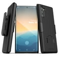 thumbnail image 1 of Encased Galaxy Note 10 Belt Clip Case (2019 DuraClip) Ultra Slim Cover with Holster for Samsung Note 10 Phone - Black, 1 of 9