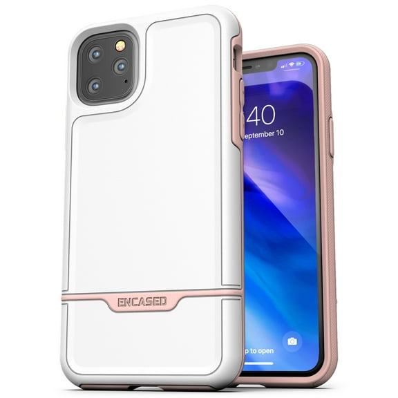 Encased Heavy Duty Apple iPhone 11 Pro Max Protective Case Pink (2019 Rebel Armor) Military Grade Full Body Rugged Cover&nbsp;&nbsp;&nbsp;