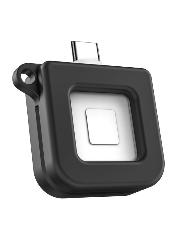 Keychain Case Designed for Square Reader for Magstripe (USB-C) Black