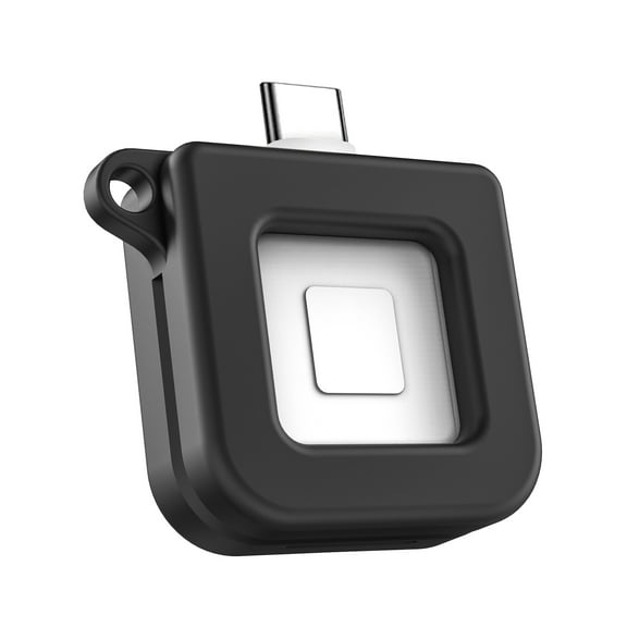 Encased Keychain Case Designed for Square Reader for Magstripe (USB-C) Black