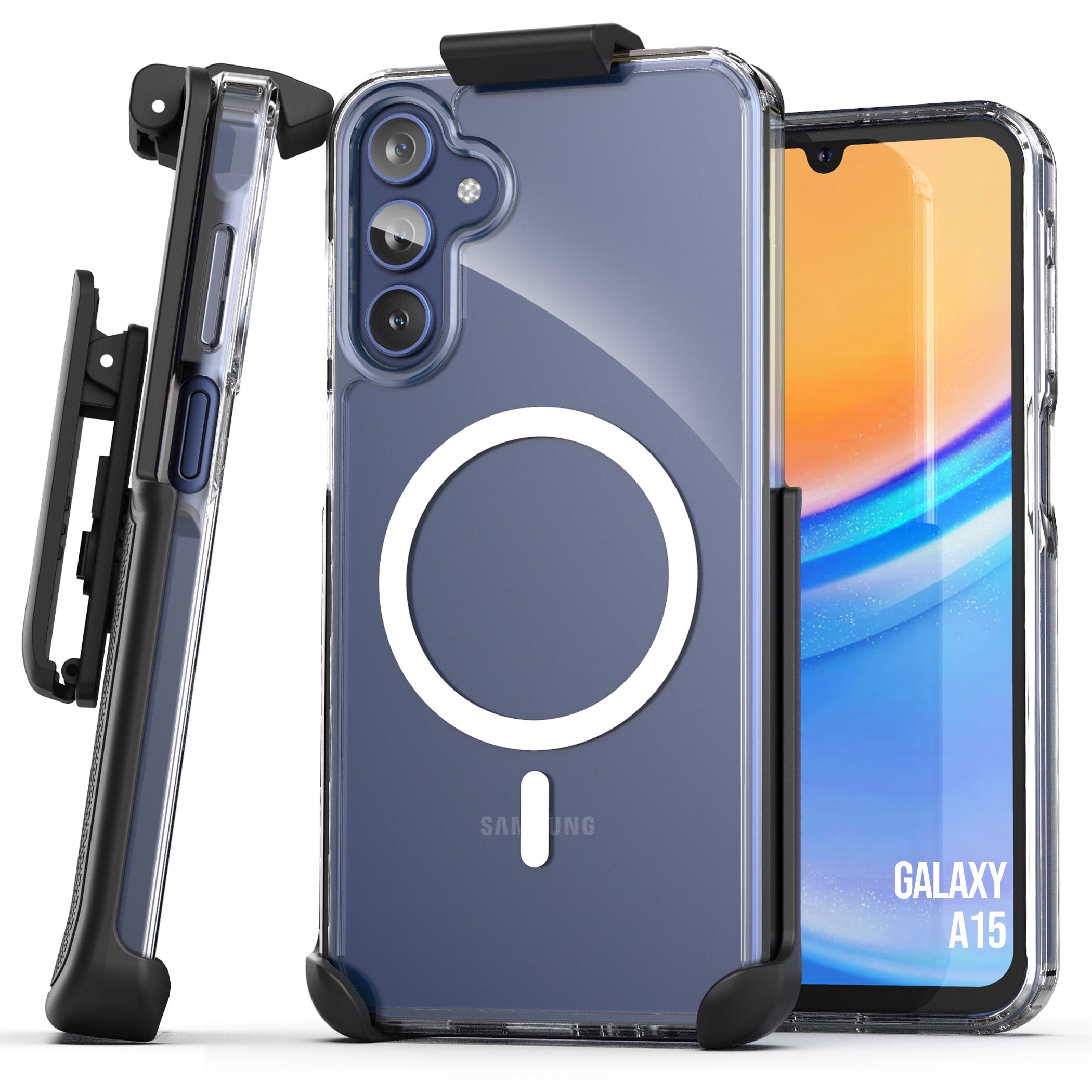 Encased MAG Case Designed for Samsung Galaxy A15 5G Belt Clip