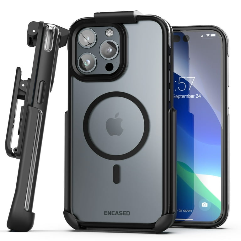 Encased MAG Case Designed for iPhone 15 Pro Belt Case with