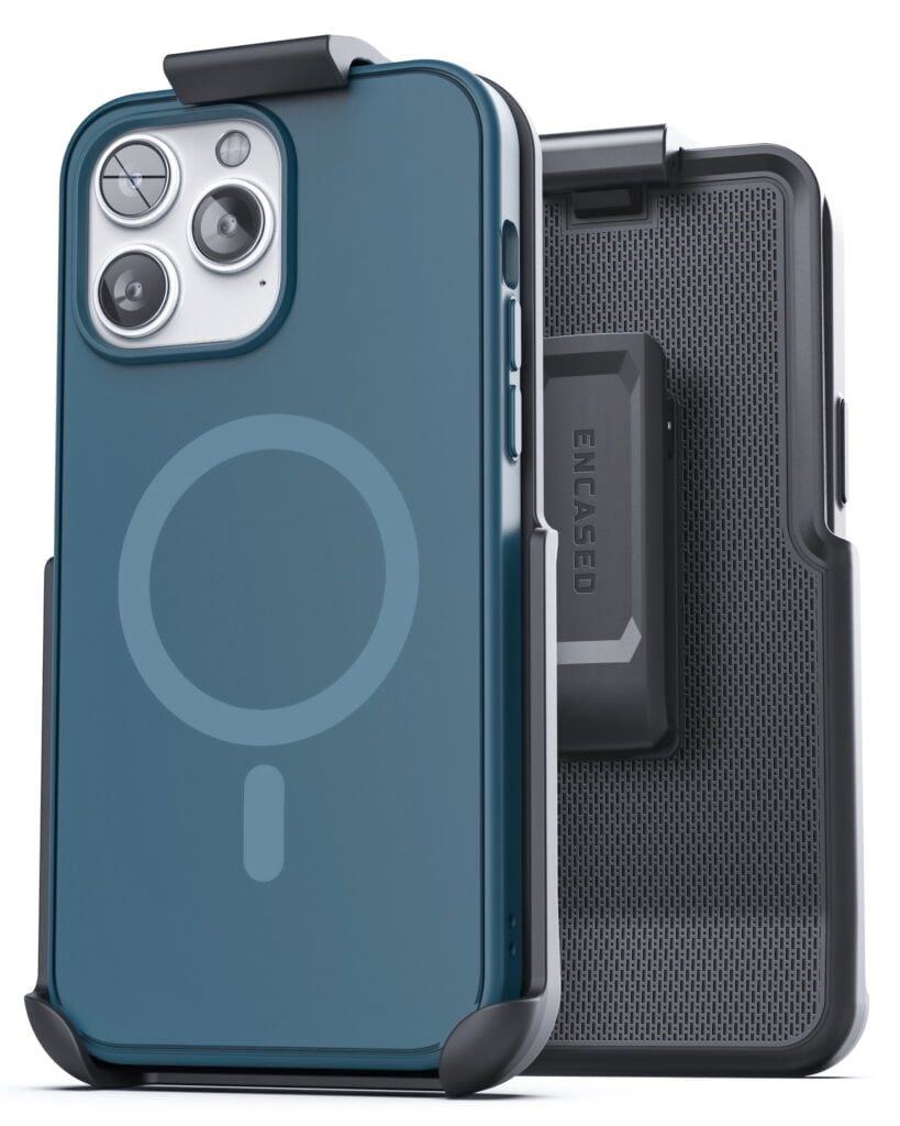 ENCASED MAG SlimShield Custodia Per IPhone 15 Pro Max Con Portafoglio Magnetico – Compatibile MagSafe, Paraurti In TPU E Retro In PC, Nero - 2