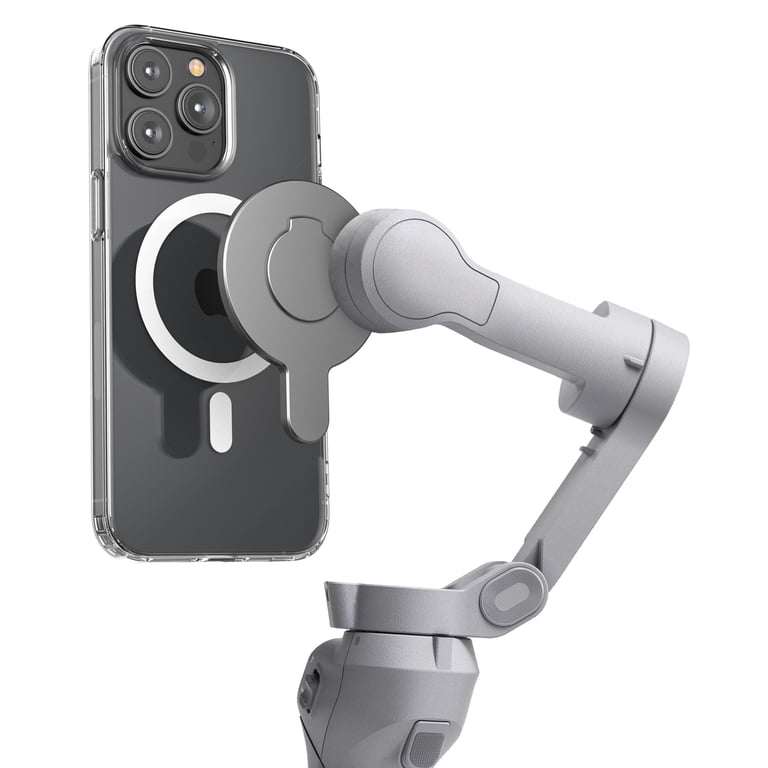 DJI ジンバル OM5 MagSafe対応アタッチメント&専用ケース付き DJI OM 5を買い、ときどき使い、iPhone用にMagSafe化にもトライ