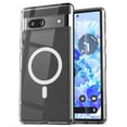 thumbnail image 1 of Encased Magnetic Case Designed for Google Pixel 7a - Compatible with MagSafe Charging & Accessories (Clear), 1 of 5