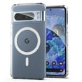 thumbnail image 1 of Encased Magnetic Case Designed for Google Pixel 8 Pro - Compatible with MagSafe Charging & Accessories (Clear), 1 of 6