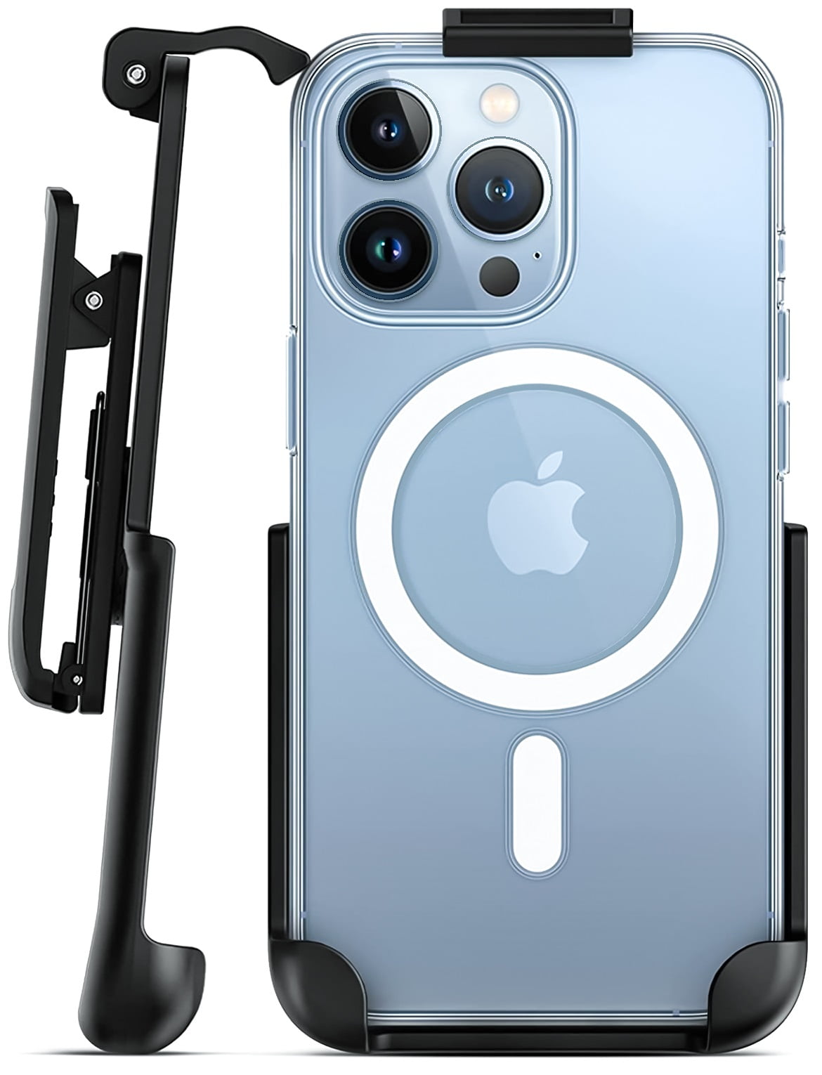Encased Waterproof Case For IPhone 16 Pro With Belt Clip Holster - Clear - View #9