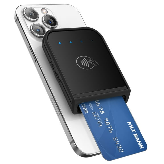 Encased Protective Case for Shopify Tap & Chip Card Reader (MagSafe Compatible) Black