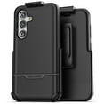 thumbnail image 1 of Encased Rebel Designed for Samsung Galaxy S24 Belt Clip Case (2024) Protective Phone Case with Holster (Black), 1 of 8