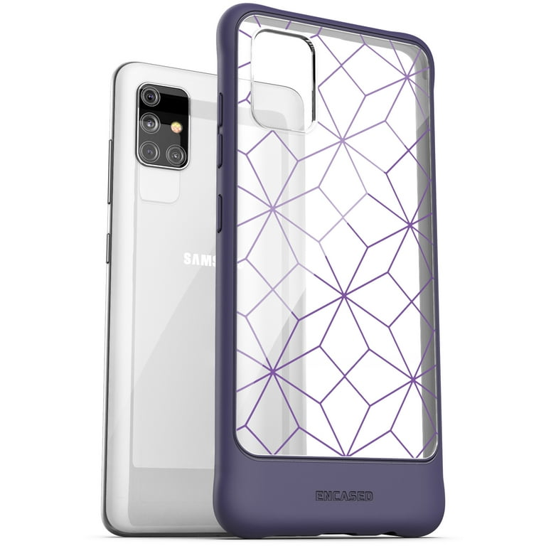 Encased Samsung A51 Case Purple (Muse) Slim Fit Protective Phone