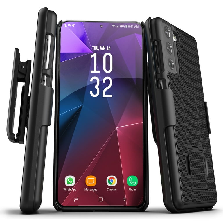 Encased Samsung Galaxy S21 Plus Belt Clip Case, DuraClip Slim