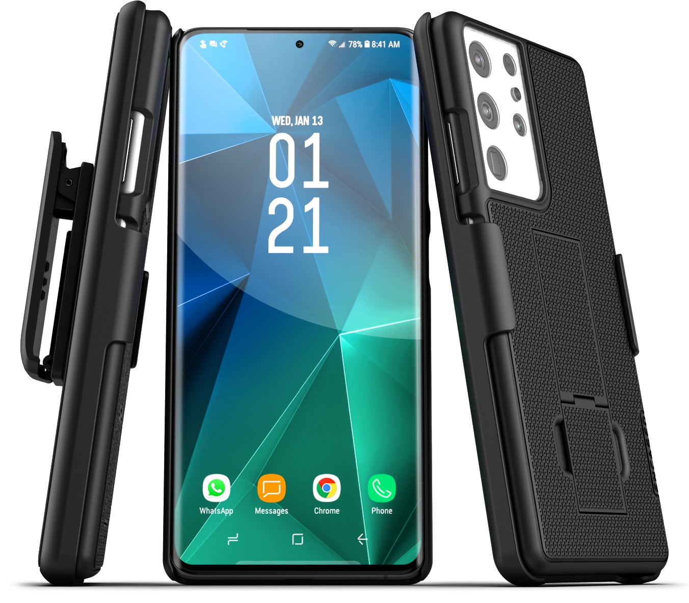 Encased Samsung Galaxy Z Fold 5 DuraClip Case with Belt Clip Holster