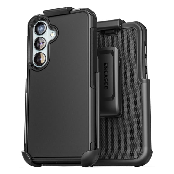 Encased Shockproof Case for Samsung Galaxy S26 with Belt Clip Holster (Compatible with MagSafe) Heavy Duty Rugged Protection (Challenger Series)