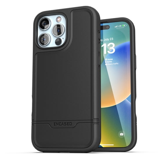 Encased Shockproof Case for iPhone 16 Pro - Compatible with MagSafe (Military Grade) Ultra Protective Heavy Duty Magnetic Phone Cover, Rebel Series