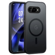 Encased SlimShield Case for Google Pixel 9a, (Compatible with MagSafe) Dual-Hybrid Translucent Phone Cover (2025)