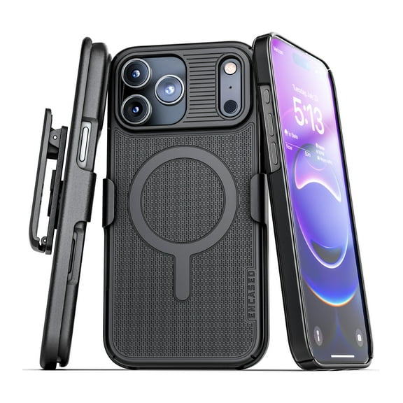 Encased Belt Clip Holster Case for iPhone 17 Pro Max (Ultra Thin) - Compatible with MagSafe (Slimline Series)