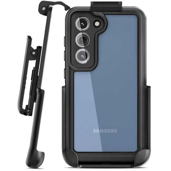 Encased Waterproof Belt Case - Designed for Samsung Galaxy S23 - Ultra Protective Shockproof Cover with Holster Clip and Built-In Screen Protector (Fits 2023 Galaxy S23 6.1inch)